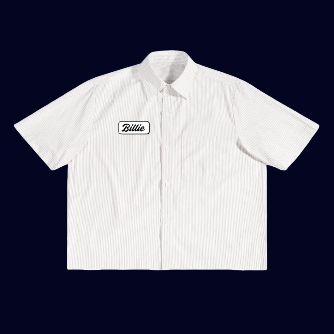 Billie Eilish Merch - Exclusive Button Up Tour Shirt