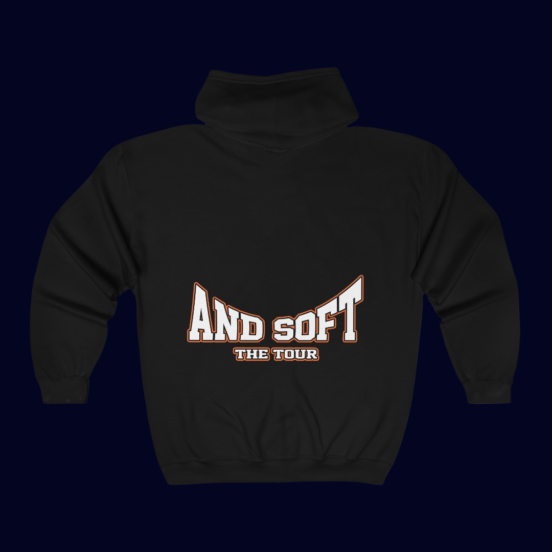 Billie Eilish Merch - Hit Me Hard and Soft Black Signature Zip Up Hoodie